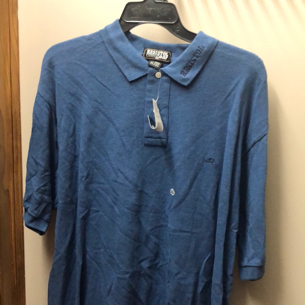 Vintage NWT Resistol Rodeo Gear Western Polo Shirt